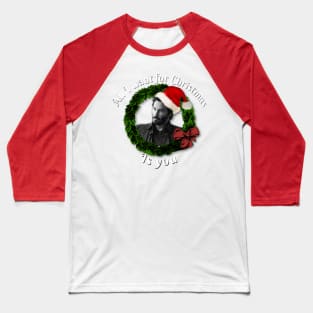 Christmas keanu Baseball T-Shirt